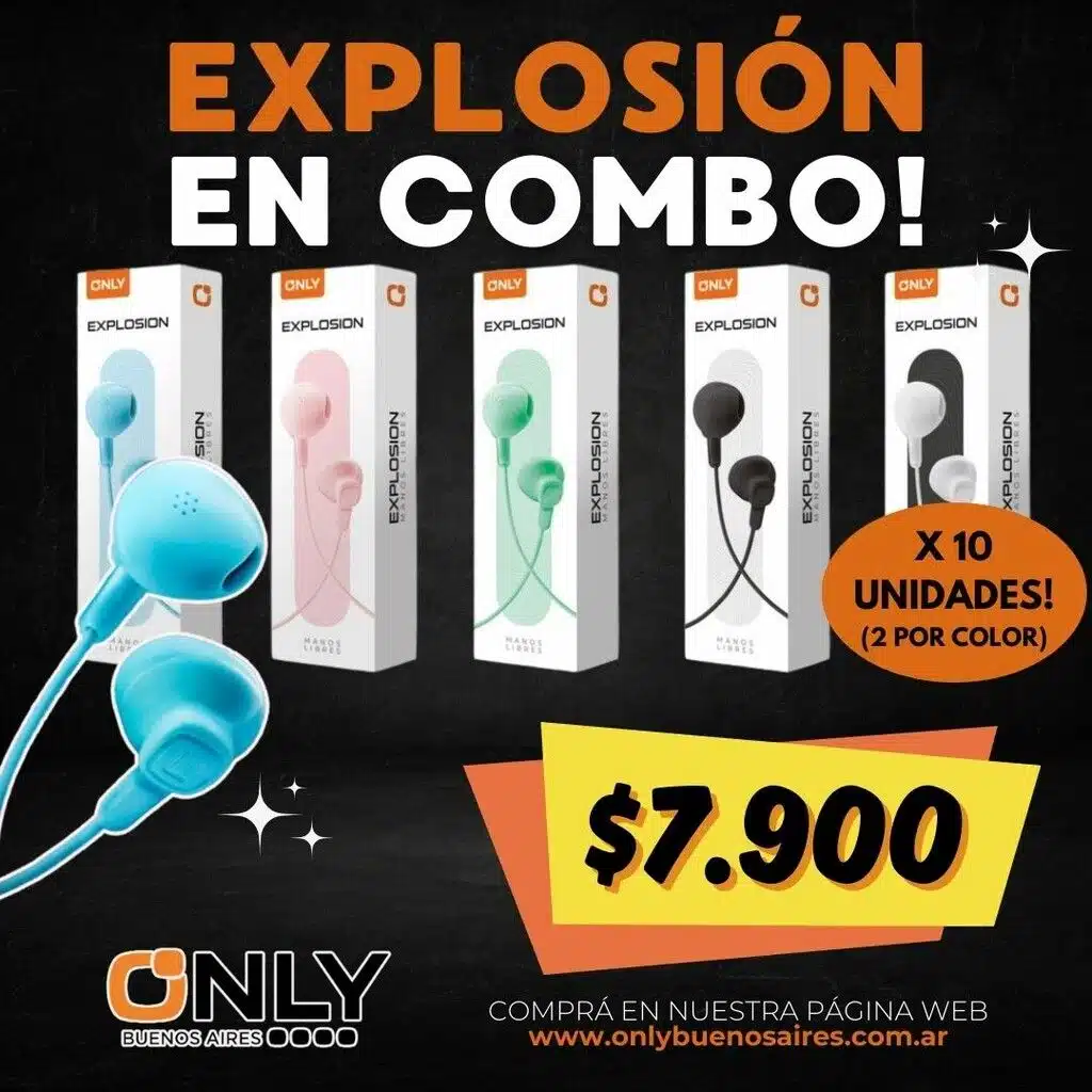 COMBO EXPLOSIÓN x 10 UNIDADES