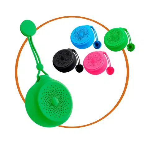 PARLANTE 3 PULGADAS PARA DUCHA - MOD.904 "DROP" - VERDE - ONLY