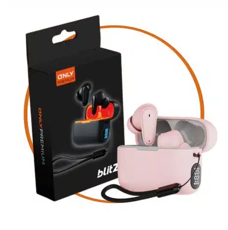 MANOS LIBRES TWS "BLITZ" - ONLY PREMIUM - ROSA