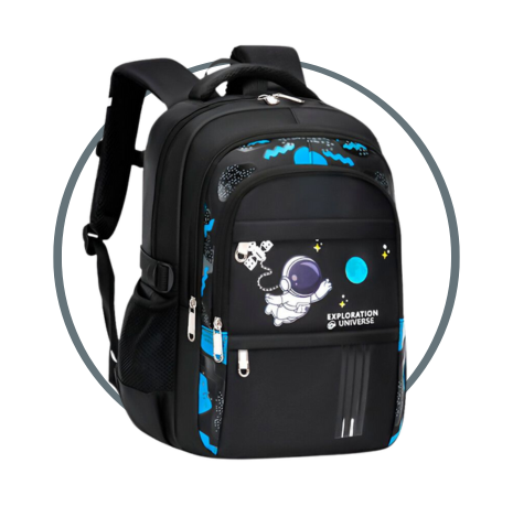 MOCHILA ASTRONAUTA MODS-1121 - NEGRO