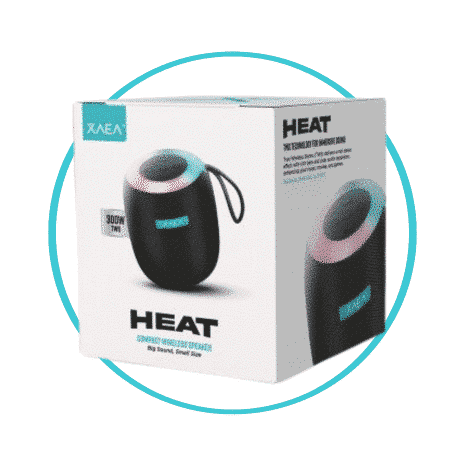 PARLANTE 3'' - MODO-022 "HEAT" - ONLY - NEGRO
