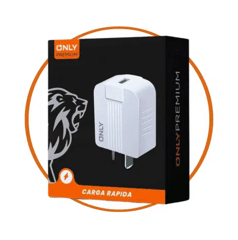 CARGADOR 220V MODO-006 - 1USB + TIPO C - ONLY - BLANCO