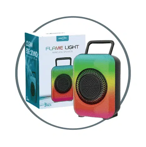 PARLANTE BLUETOOTH 3 PULGADAS MOD.907 - NEGRO